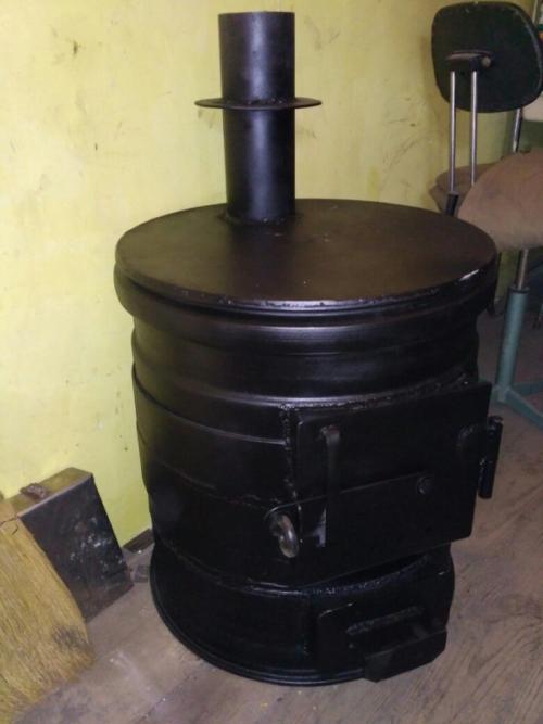 Печь из дисков автомобиля. Чем хороша печка из колесных дисков 11 Печь из дисков автомобиля. Чем хороша печка из колесных дисков 11