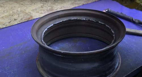 Мангал из дисков под казан. Как сделать мангал из автомобильных дисков своими руками?