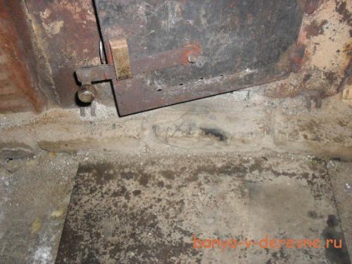 Печь для бани из дисков от комбайна. Самодельная печь из колесных дисков