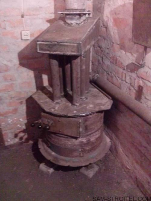 Печь на отработке из колесных дисков. Печь из колёсных дисков на дровах и отработке