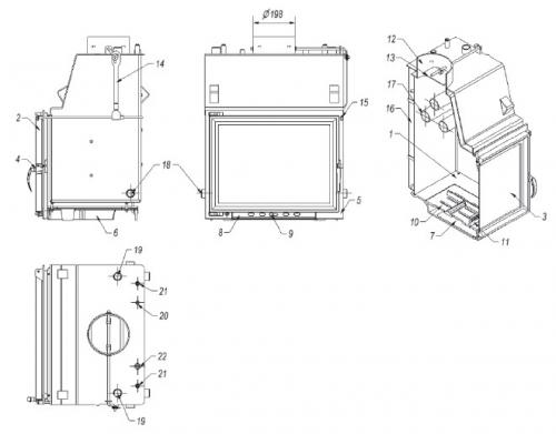 Выбрать камин с водяным контуром. Печь-камин с водяным контуром отопления: обзор популярных моделей для дачи и описание их особенностей 07