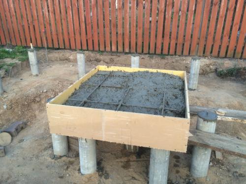 Фундамент под металлическую печь в бане. Фундамент можно сделать своими руками