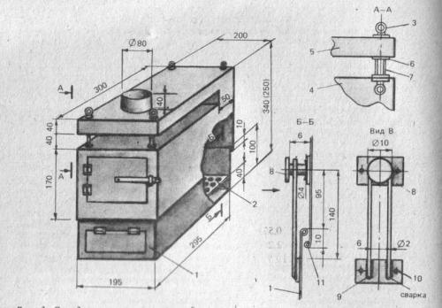Печь для бани своими руками из металла чертежи. Печь для бани из металла: ТОП-136 фото-примеров банных печей с чертежами и популярными размерами железных конструкций