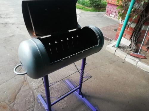 Мангал из газового баллона с казаном. Как сделать мангал из газового баллона своими руками