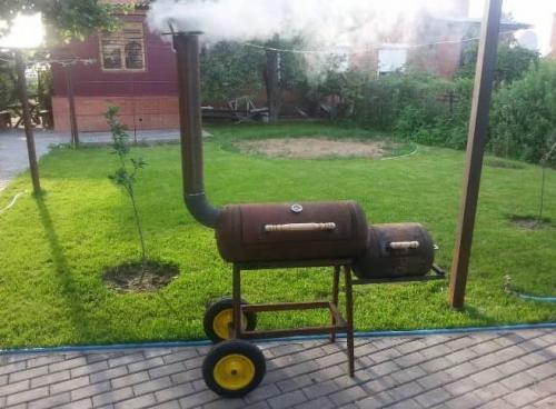 Мангал из газового баллона чертежи с размерами. Как сделать мангал из газового баллона своими руками