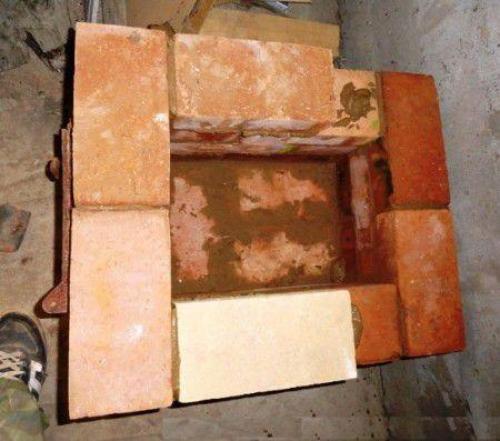 Кирпичная печь на дровах в гараж своими руками. Простейшая печь из кирпича для гаража с прямоточными модулями