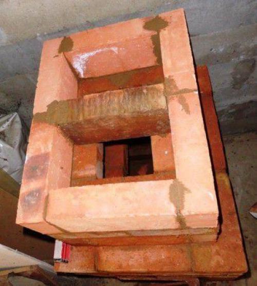 Кирпичная печь на дровах в гараж своими руками. Простейшая печь из кирпича для гаража с прямоточными модулями