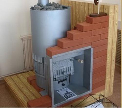 Печь для гаража из трубы. Где можно использовать печку?