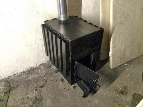 Банная печь в гараже. Основные типы 14