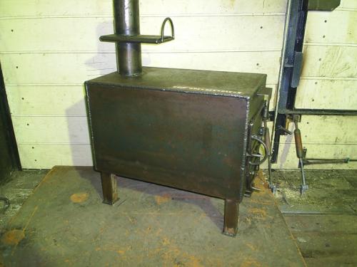 Универсальная печь для гаража. Буржуйка