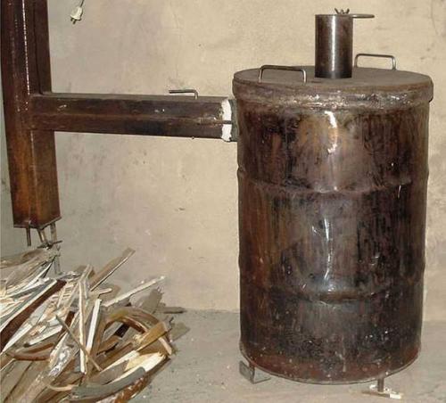 Банная печь в гараже. Основные типы 13