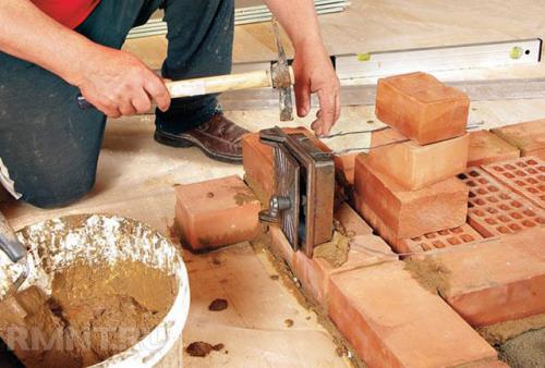 Мини печь из кирпича. Мини печь для дачи из кирпича