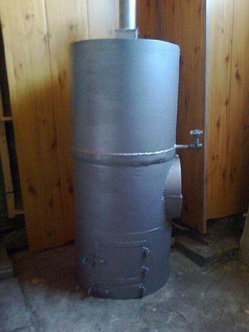 Маленькая печь для бани своими руками. Вертикальная и горизонтальная печь для бани из трубы — делаем своими руками