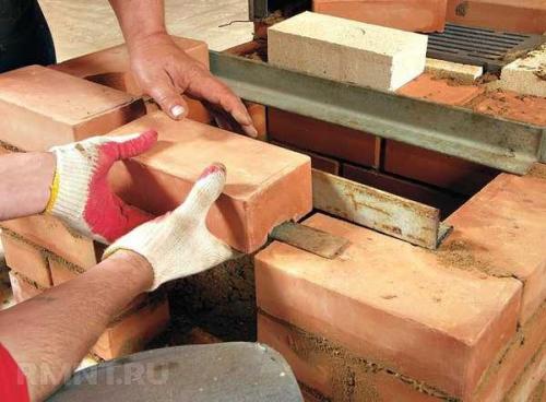 Бюджетная печь для бани из кирпича. Этапы возведения кирпичной печи