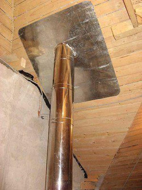 Дымоходы для банной дровяной печи. Виды дымоходов