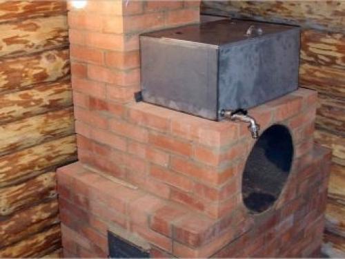 Строим печи для бани своими руками. Из кирпича 01