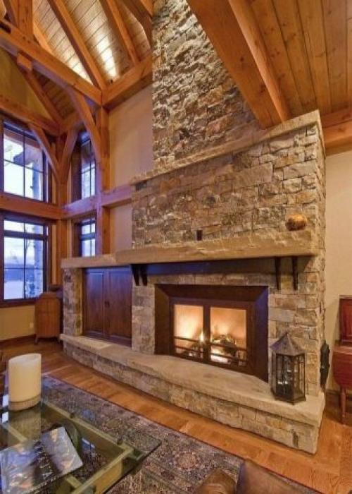 Отделка каминов искусственным камнем своими руками. Облицовка камина декоративным камнем 01 Отделка каминов искусственным камнем своими руками. Облицовка камина декоративным камнем 01