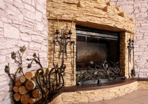 Отделка каминов искусственным камнем своими руками. Облицовка камина декоративным камнем 05 Отделка каминов искусственным камнем своими руками. Облицовка камина декоративным камнем 05