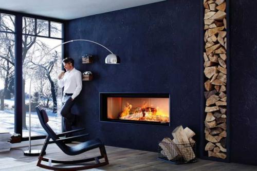 Отделка камина в современном стиле. Штукатурка каминов