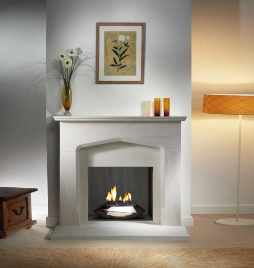 Отделка камина в современном стиле. Штукатурка каминов