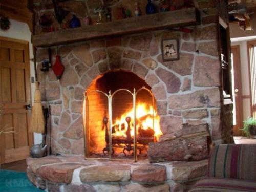 Красивая облицовка камина. №2. Натуральный и искусственный камень для облицовки камина