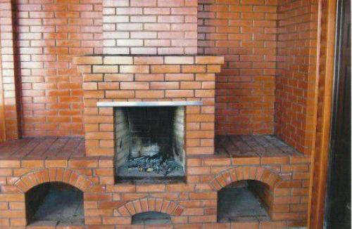 Чем отделать камин из кирпича. Отделка камина натуральный кирпичом – это красиво