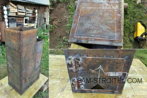 Чертежи банной печи. Печь для бани своими руками: чертежи, 14 фото изготовления