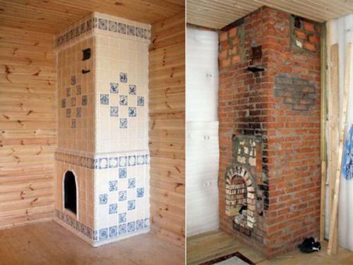 Декоративная отделка печи. Чем можно обклеить печку в частном доме кроме плитки