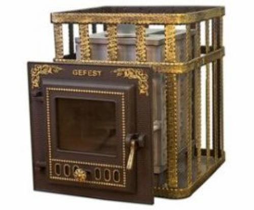 Печи гефест с баком для воды. 