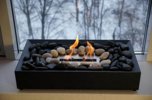 Камни для биокамина. Зачем внутрь биокамина закладывать камни