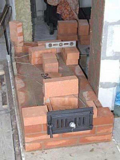 Отопительно-варочная печь порядовка. Пошаговый процесс кладки отопительно-варочной печи + порядовка