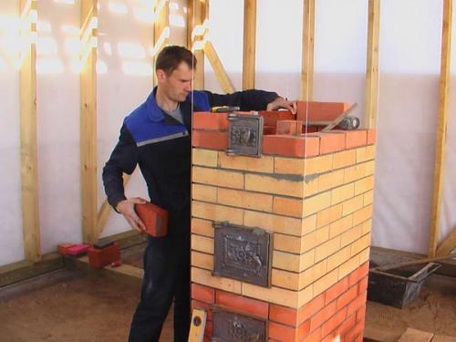 Печь Кузнецова с водяным котлом. Монтаж и установка печи