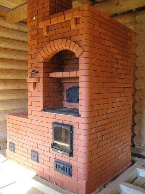 Кирпичная печь для отопления дома. Разнообразие конструкций печей