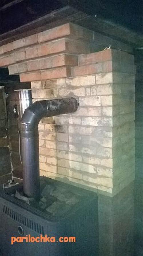 Дымоход в бане из обычной трубы. Виды дымоходов