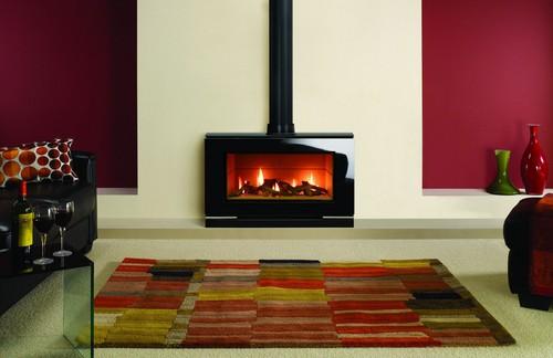 Бездымная печь для квартиры. Газпром в каждый дом. Расплескалась синева