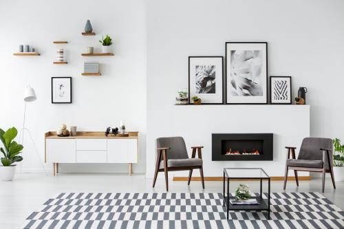 Камин и печь без дымохода для дачи. Электрический камин 02