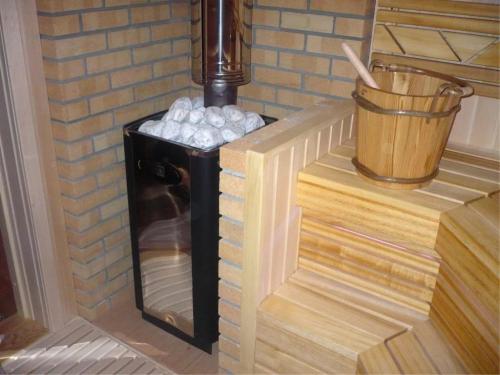 Кирпичный дымоход для металлической печи в бане. Кирпичные трубы к металлическим печам бани, как выложить