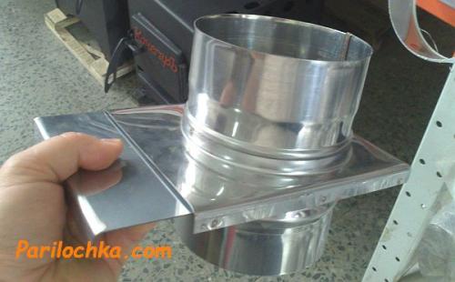 Дымоход в бане через крышу. Как поставить трубу в бане через потолок и крышу